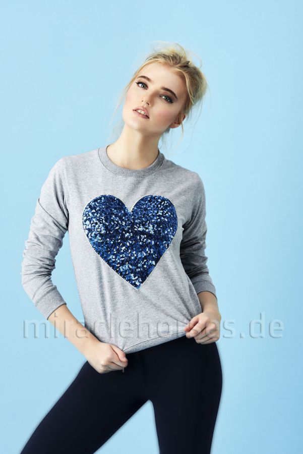 Montar® Sweatshirt Doris mit Herz
