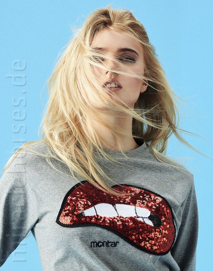 Montar® Sweatshirt Eliza mit Pailletten