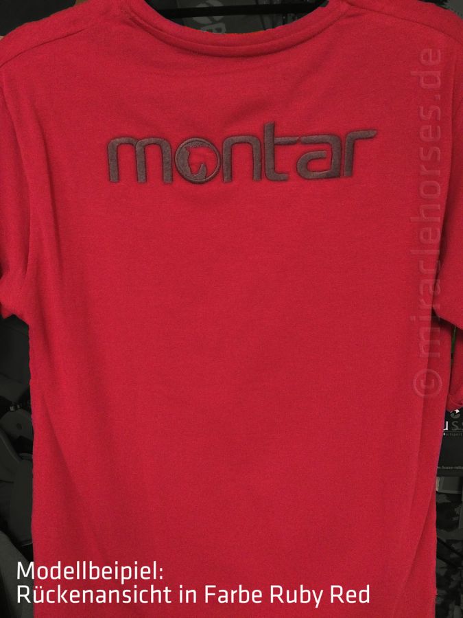 Montar® T-Shirt Cara, Schwarz