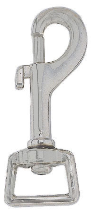 Karabiner mit Wirbel (2 Stück)
