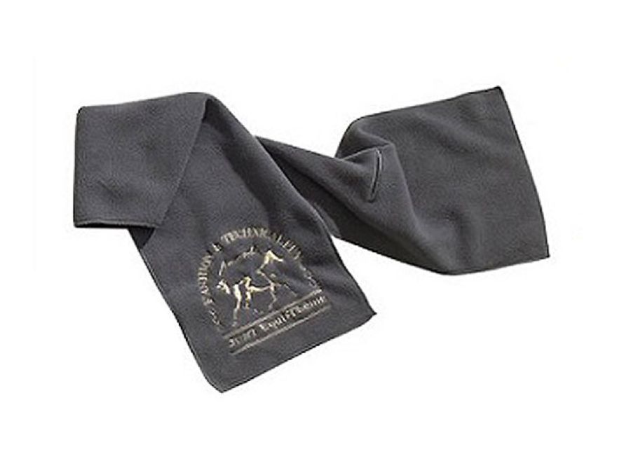Equi Thème Polarfleece-Schal Technical Wear, grau/leinen