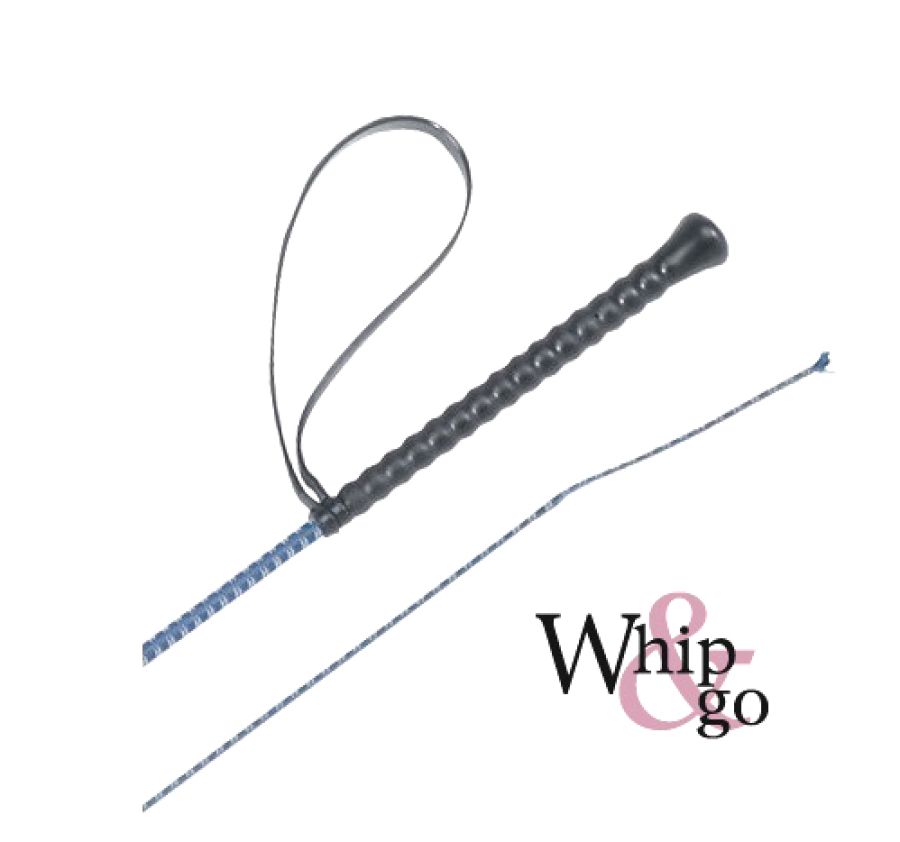 Whip & Go Neon Dressurgerte, 110 cm