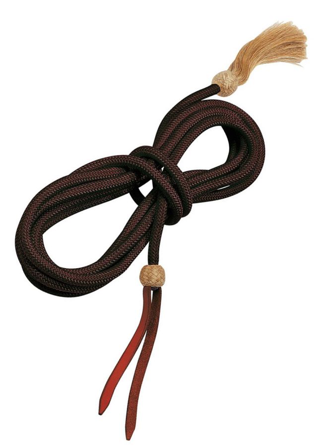 Busse Nylon Mecate Hair Tassel, dunkelbraun