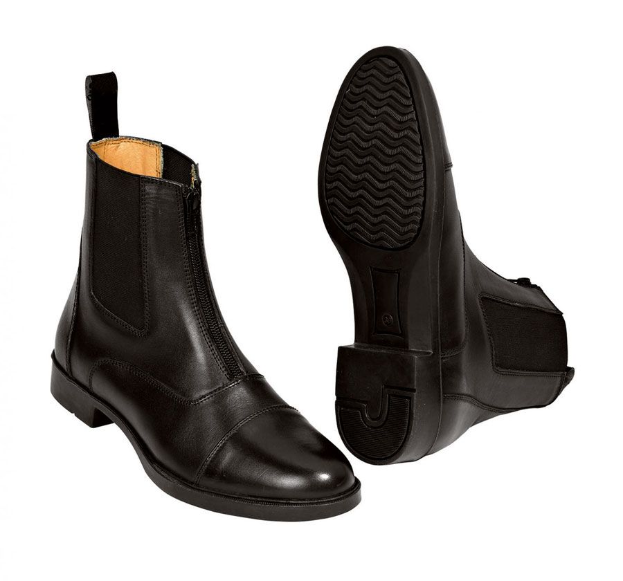 Busse Jodhpur-Stiefelette Prozip, Schwarz